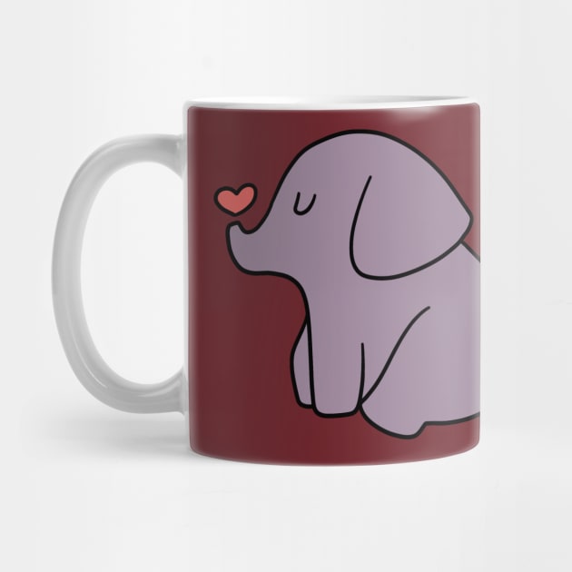 Little Heart Elephant by saradaboru